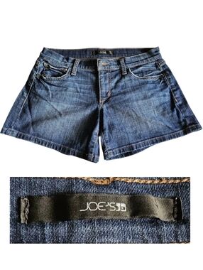 🐕Joe's Jeans HANNABETH Blue Denim Shorts SIZE 26" - EPC